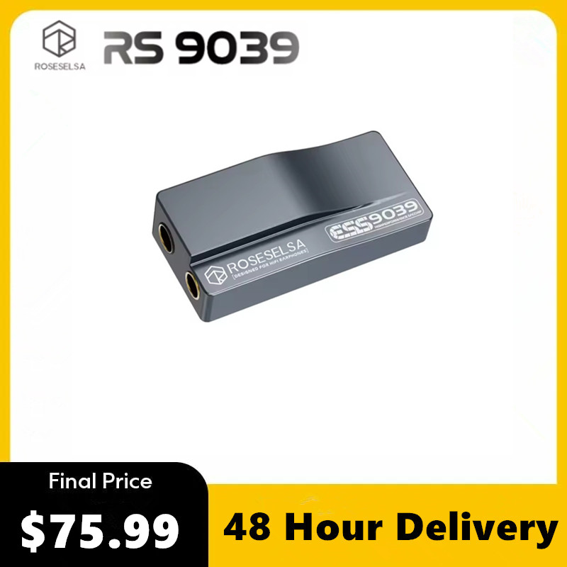 Headphone Amplifier Portable Dac Usb - ROSESELSA RS9039 Tragbarer USB-DAC/Verstärker in Flaggschiffqualität,