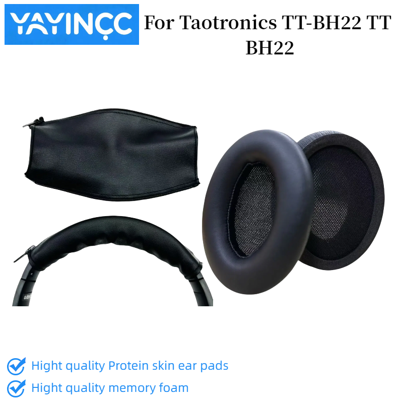 Headphone Replacement Ear Pads Memory Foam - Neuheiten 1 Paar Ohrpolster für Taotronics