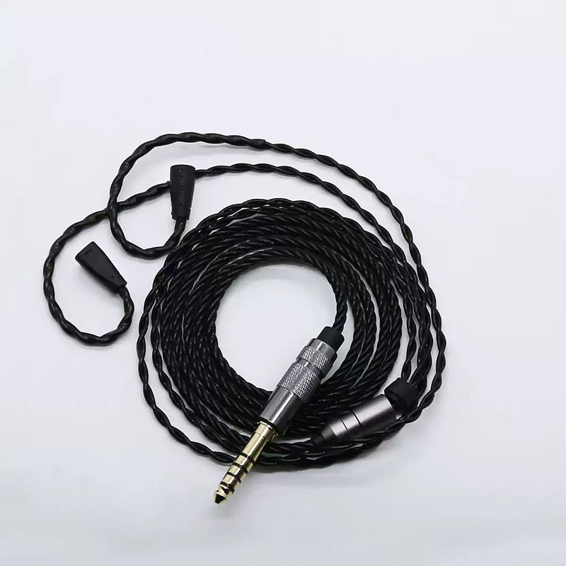 Balanced Headphone Cable 4.4Mm Mmcx - 8-adriges, hochreines, versilbertes OFC 4,4mm Balanced