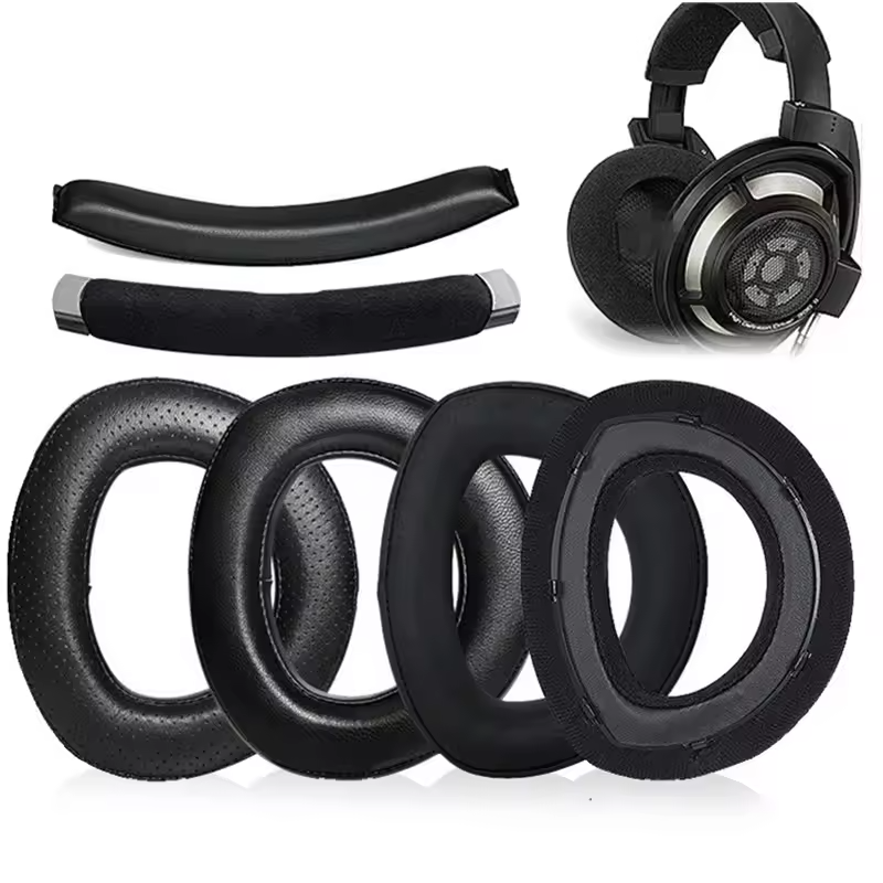 Headphone Replacement Ear Pads Memory Foam - Lammfell-Ersatz-Ohrpolster für Sennheiser HD800/HD800S HD 800