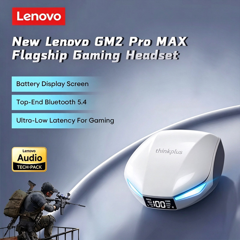 Wireless Earbuds Gaming Low Latency - Choice Lenovo XT53 Kabellose Bluetooth-Kopfhörer, Gaming,