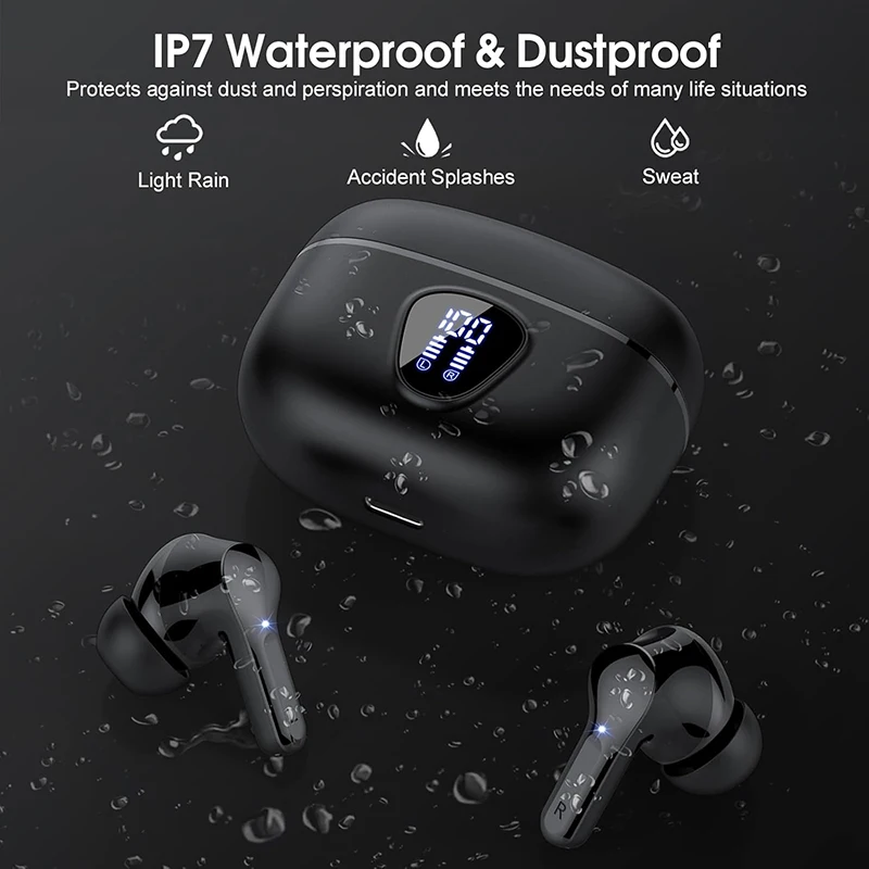 Noise Cancelling Earbuds Tws Transparency - UYUXIO TWS Drahtlose Kopfhörer Noise Cancelling