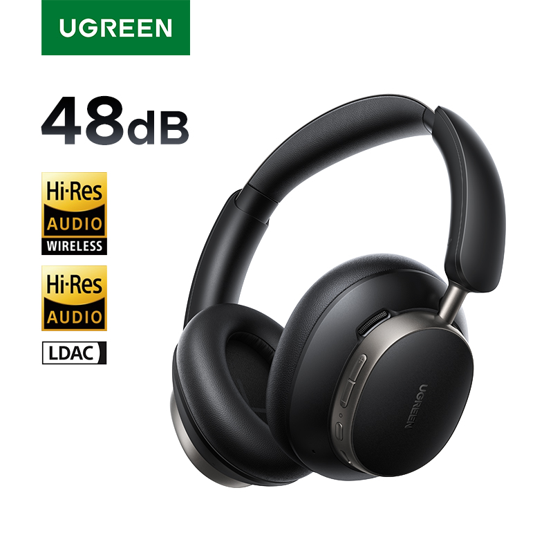 Active Noise Cancelling Headphones Over Ear - UGREEN Studio Pro 48 dB ANC