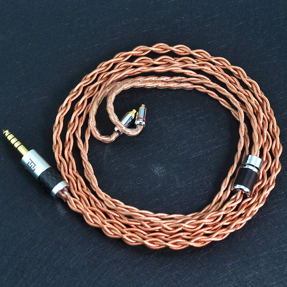 4-adriges 6N OCC-Kopfhörerkabe – Balanced Headphone Cable 4.4Mm Mmcx Bewertung und Preis