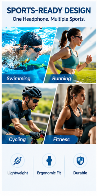 IP68 Wasserdichte Schwimm-Knoc – Bone Conduction Headphones Swimming Ip68 Bewertung und Preis