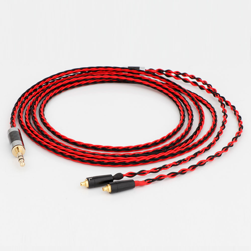 8-adriges 7N OCC versilbertes  – Balanced Headphone Cable 4.4Mm Mmcx Bewertung und Preis