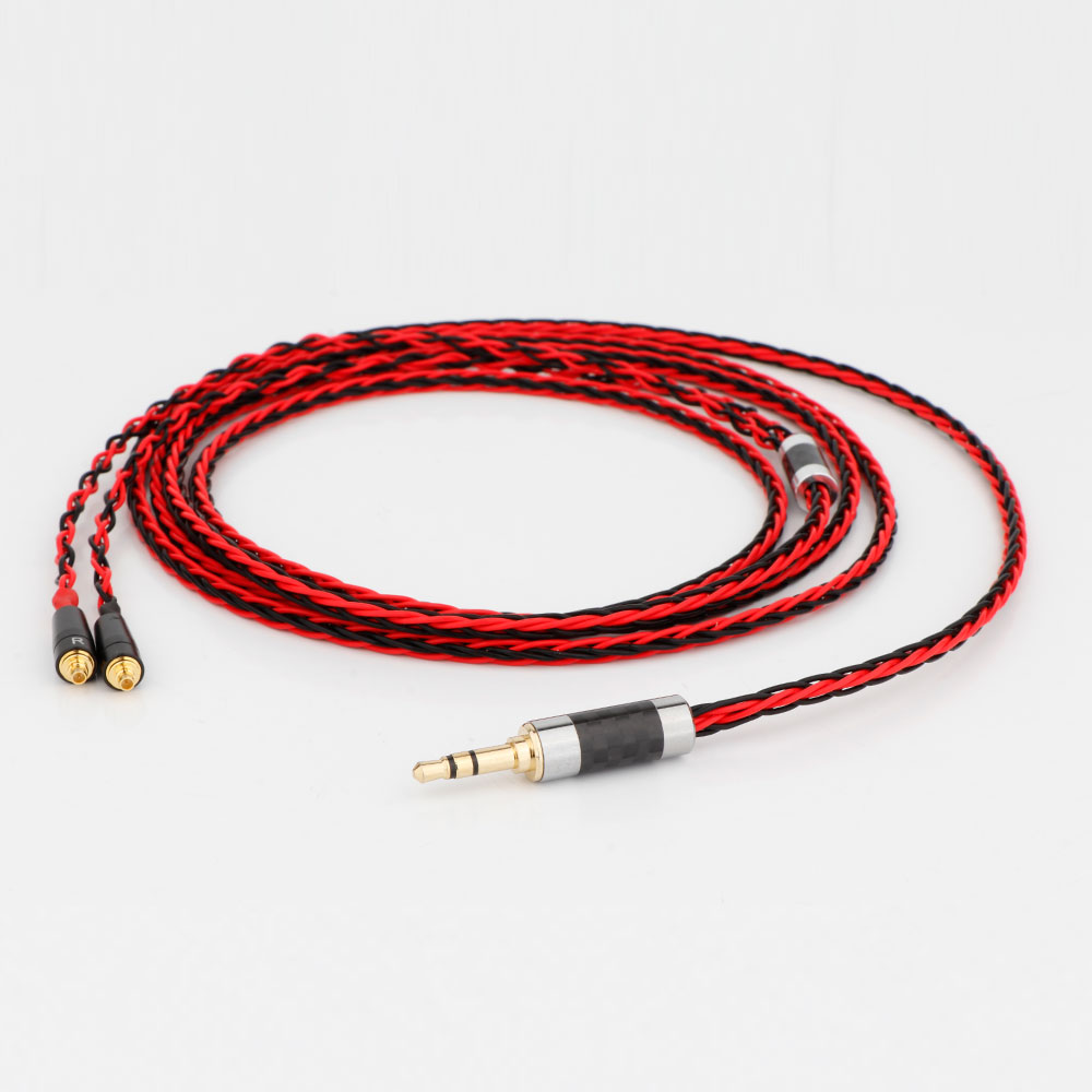 8-adriges 7N OCC versilbertes  – Balanced Headphone Cable 4.4Mm Mmcx Bewertung und Preis