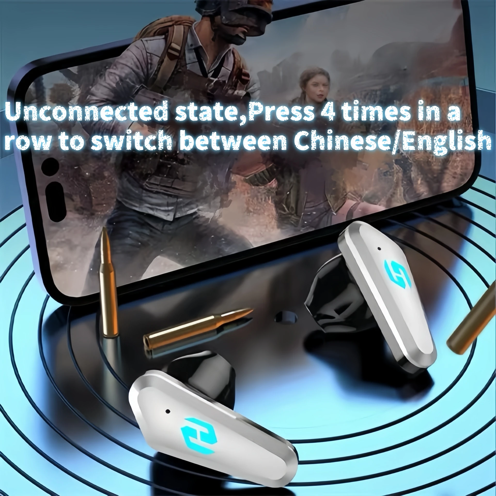 Kabellose Gaming-Ohrhörer mit  – Wireless Earbuds Gaming Low Latency Bewertung und Preis