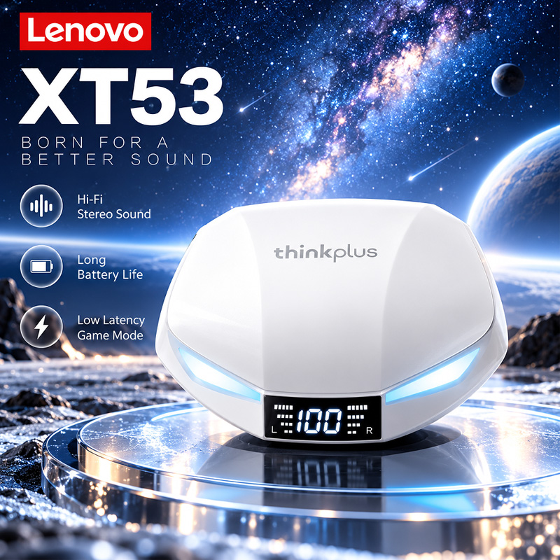 Lenovo XT53 Kabellose Bluetoot – Wireless Earbuds Gaming Low Latency Bewertung und Preis