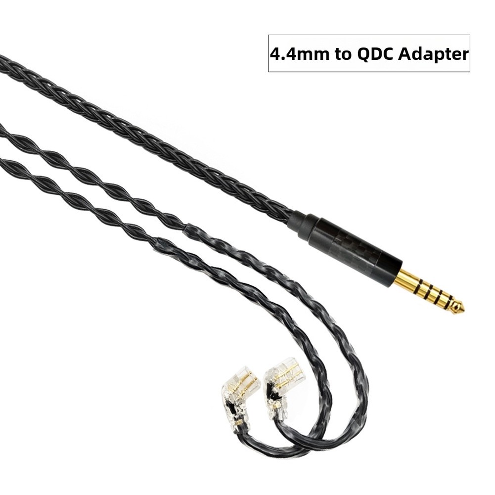 8-adriges versilbertes Kopfhör – Balanced Headphone Cable 4.4Mm Mmcx Bewertung und Preis