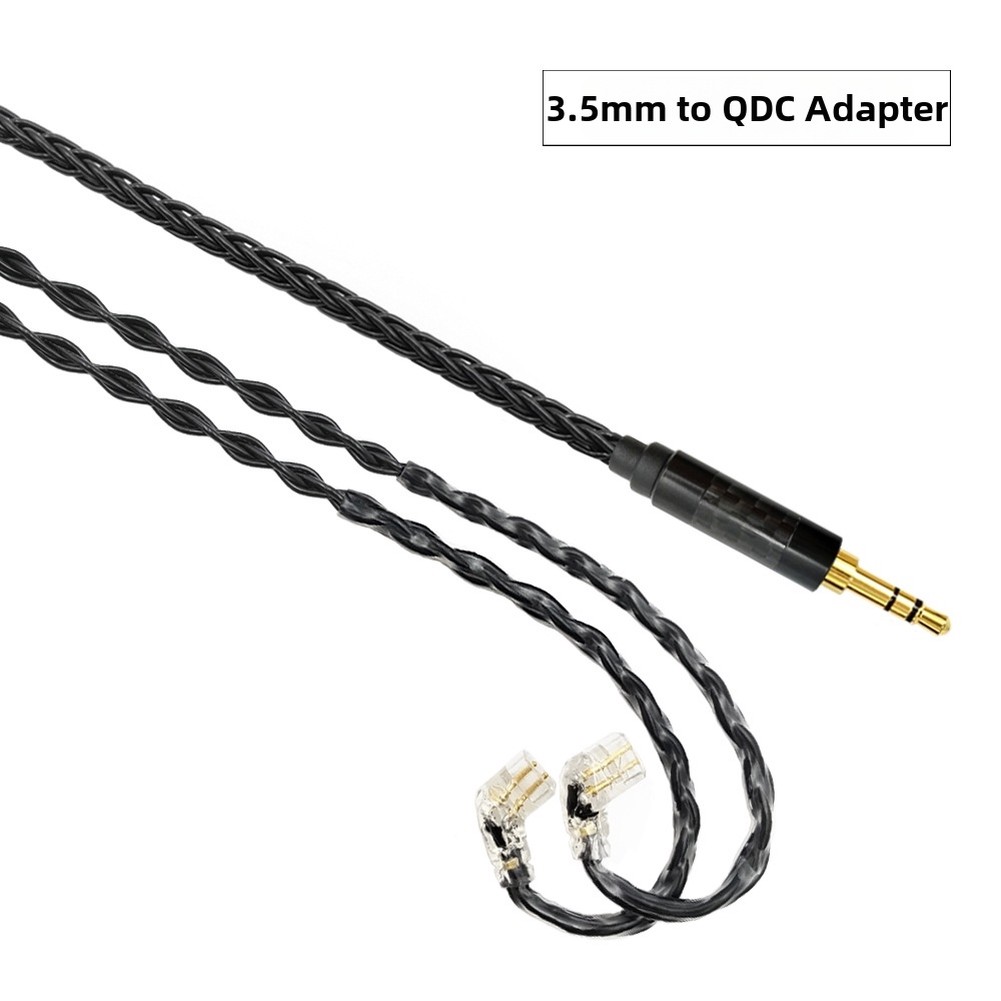 8-adriges versilbertes Kopfhör – Balanced Headphone Cable 4.4Mm Mmcx Bewertung und Preis