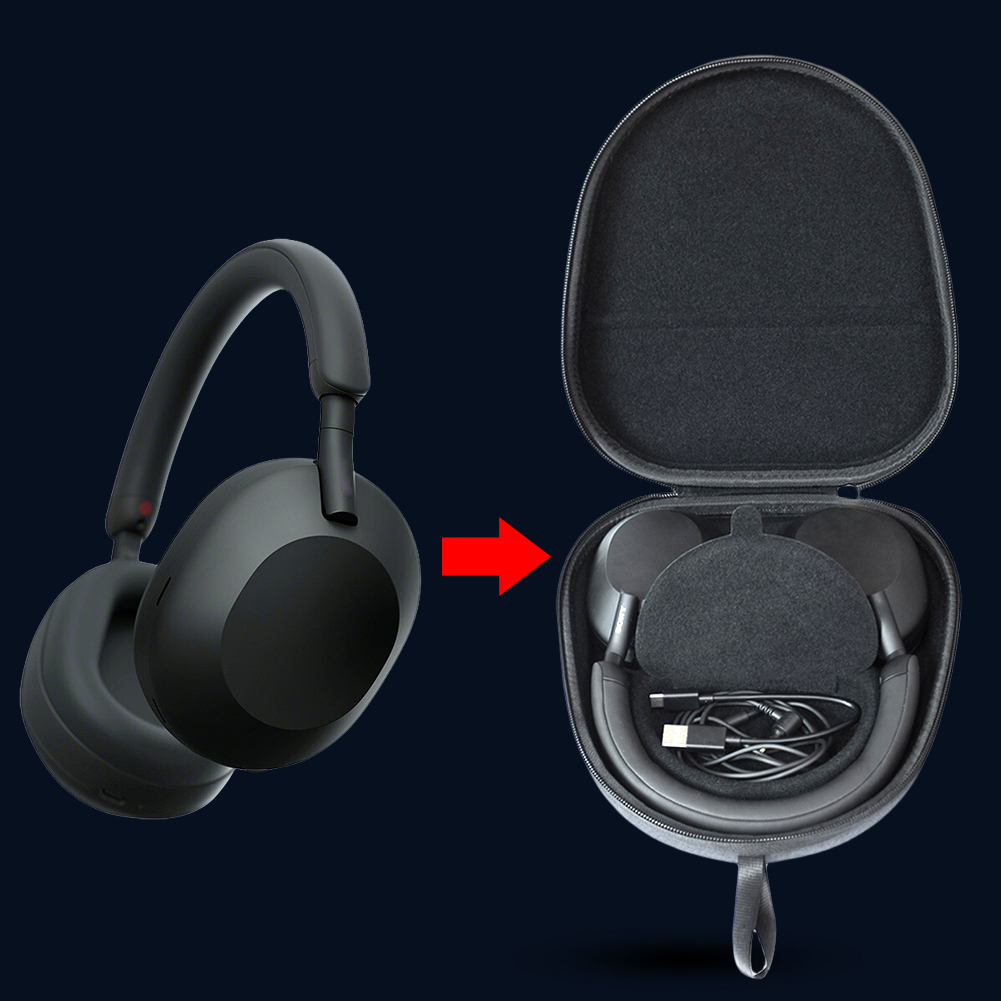 Robuster Transportkoffer, Schu – Headphone Carrying Hard Case Travel Bewertung und Preis