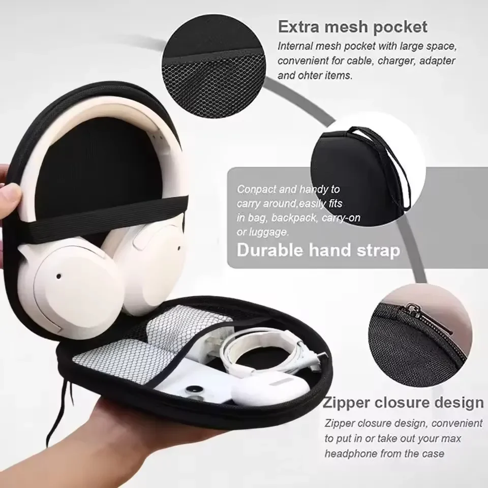 Hartschalen-EVA-Kopfhörer-Trag – Headphone Carrying Hard Case Travel Bewertung und Preis