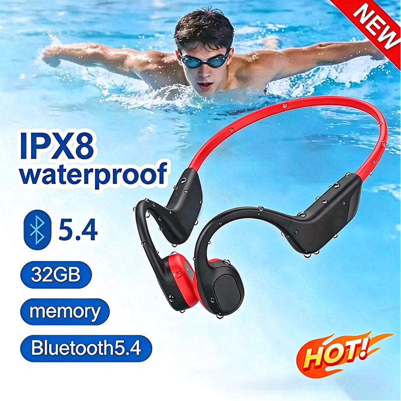 Knochenleitungs-Kopfhörer Kabe – Bone Conduction Headphones Swimming Ip68 Bewertung und Preis