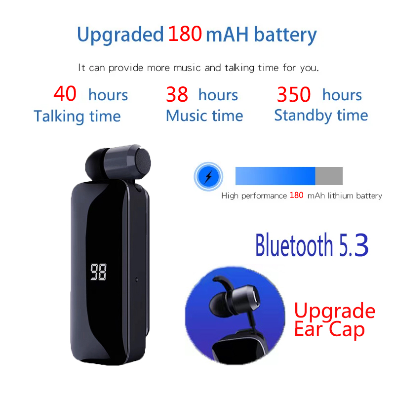 F906 Bluetooth-Headset mit 40  – Anc Wireless Headphones Bluetooth 5.3 Bewertung und Preis