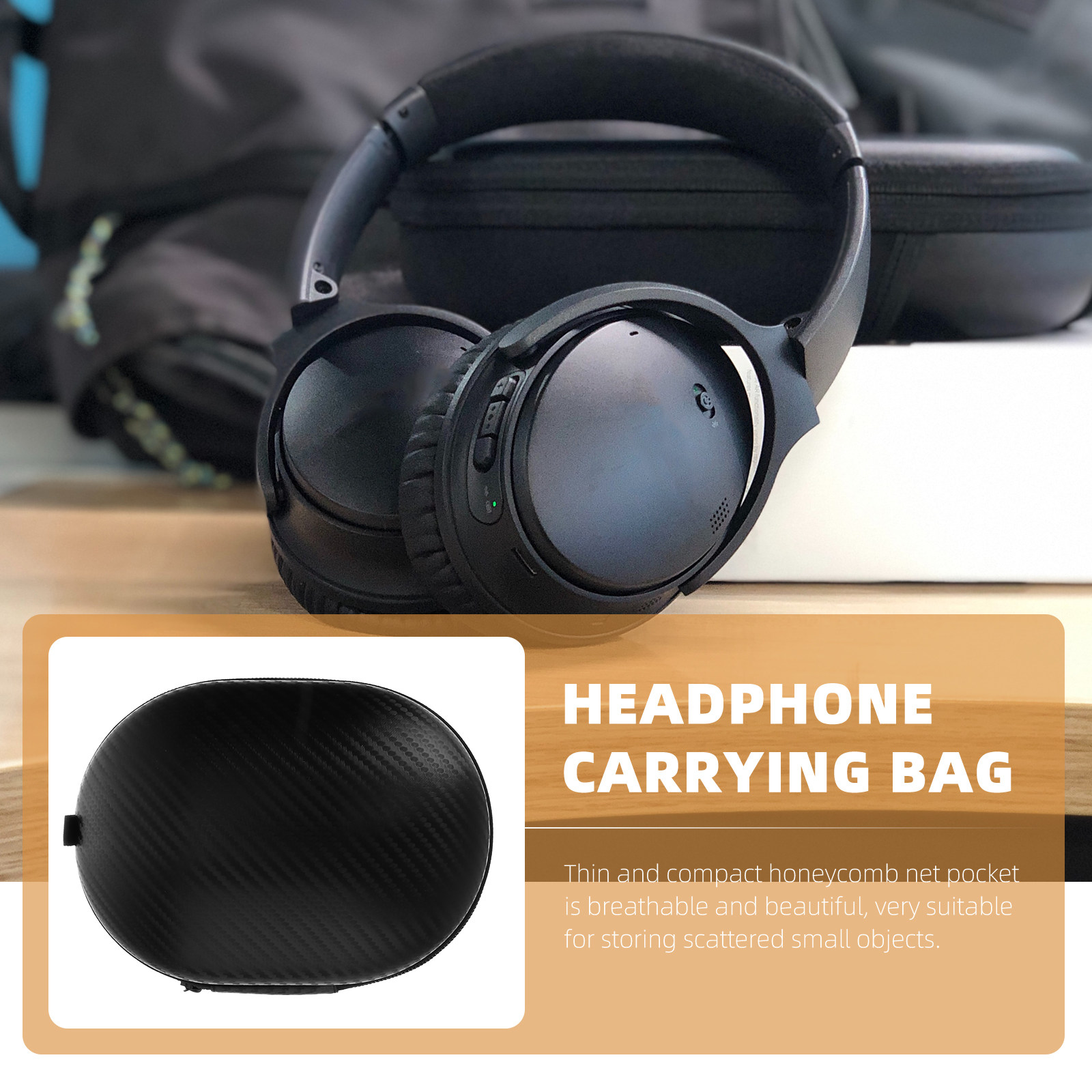 1 Stück Kopfhörer-Aufbewahrung – Headphone Carrying Hard Case Travel Bewertung und Preis