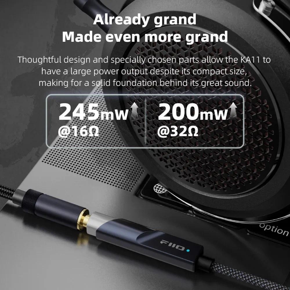 FiiO JadeAudio KA11 USB DAC AM – Headphone Amplifier Portable Dac Usb Bewertung und Preis