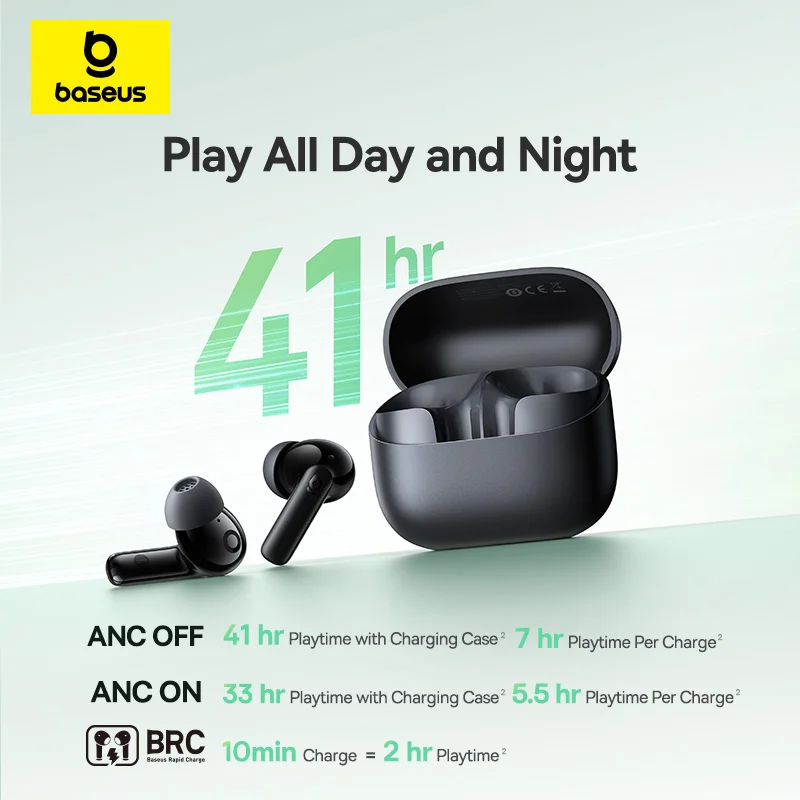 Baseus Bass EP10 NC -43dB Gerä – Active Noise Cancelling Headphones Over Ear Bewertung und Preis