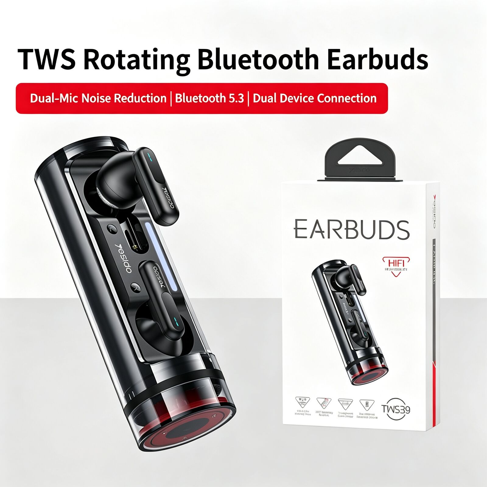 TWS Kabellose Bluetooth-Ohrhör – Noise Cancelling Earbuds Tws Transparency Bewertung und Preis