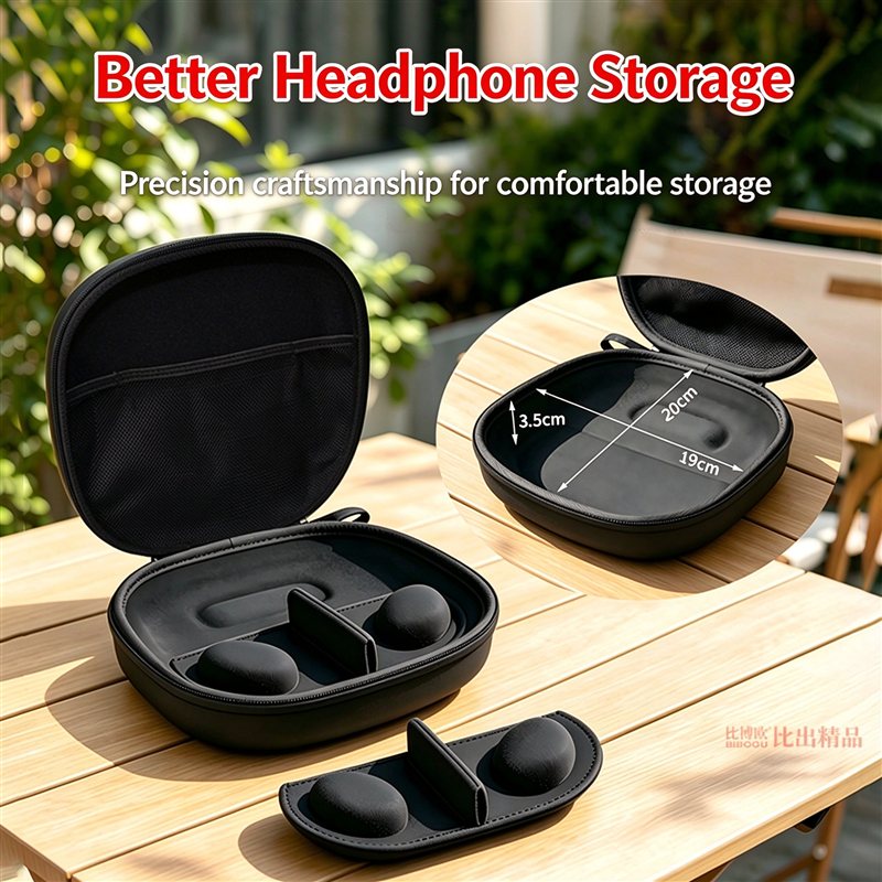 Harte EVA-Aufbewahrungstasche  – Headphone Carrying Hard Case Travel Bewertung und Preis